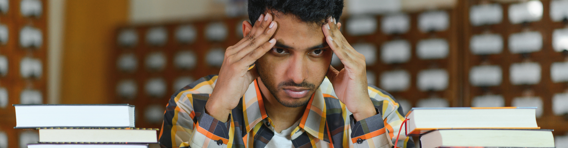 student stressed out